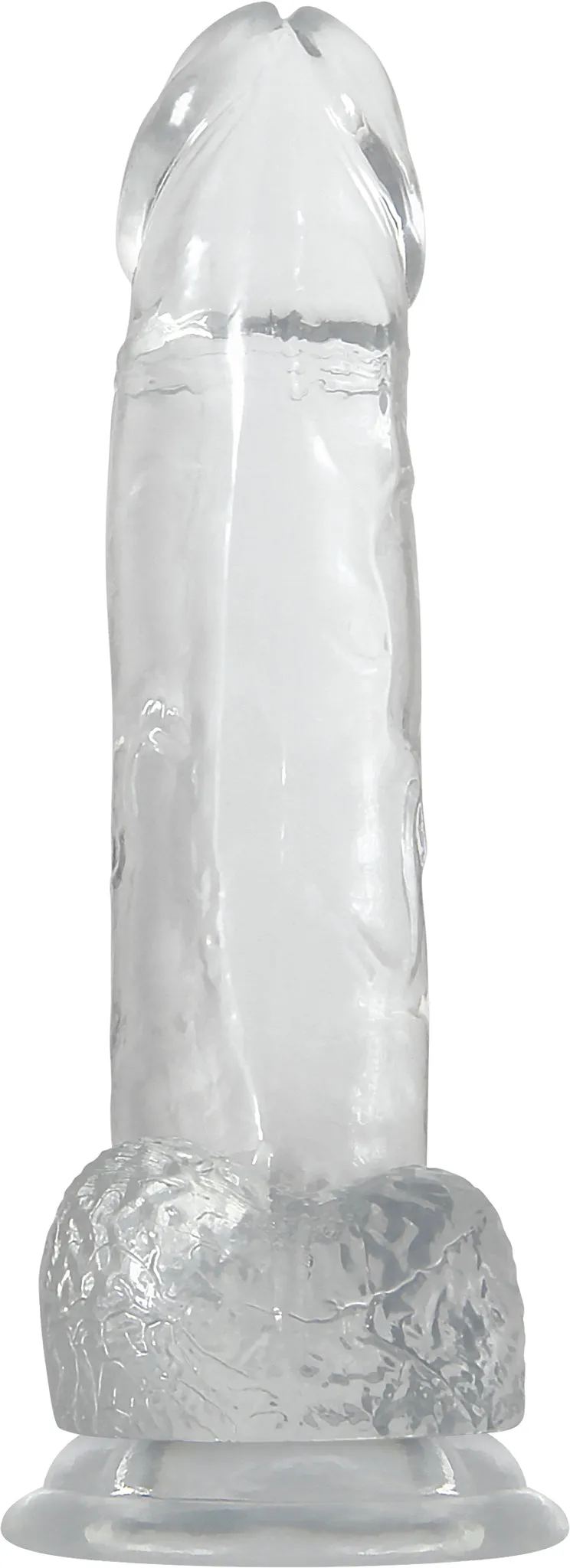 Adam & Eve Crystal Clear 8in Dildo