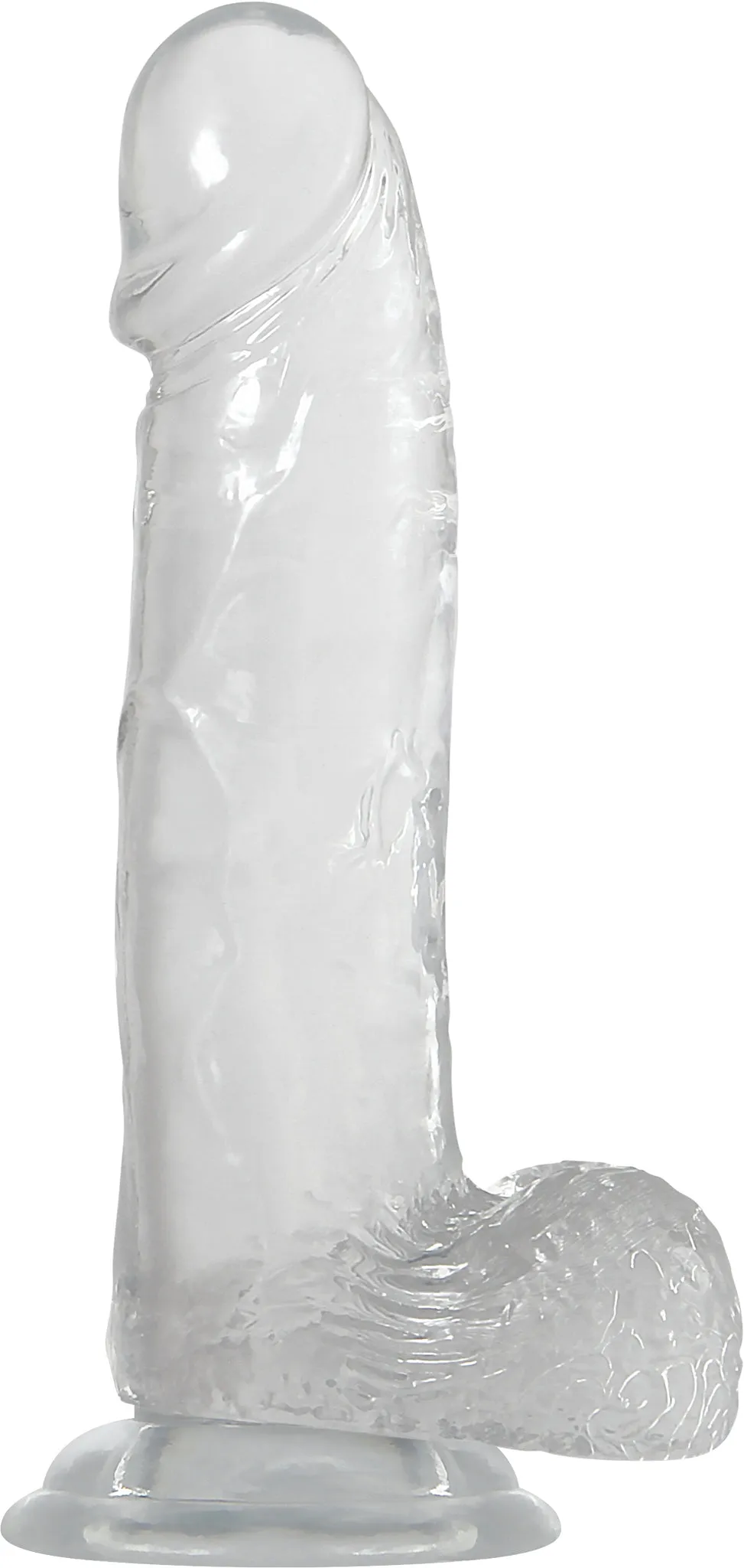 Adam & Eve Crystal Clear 8in Dildo