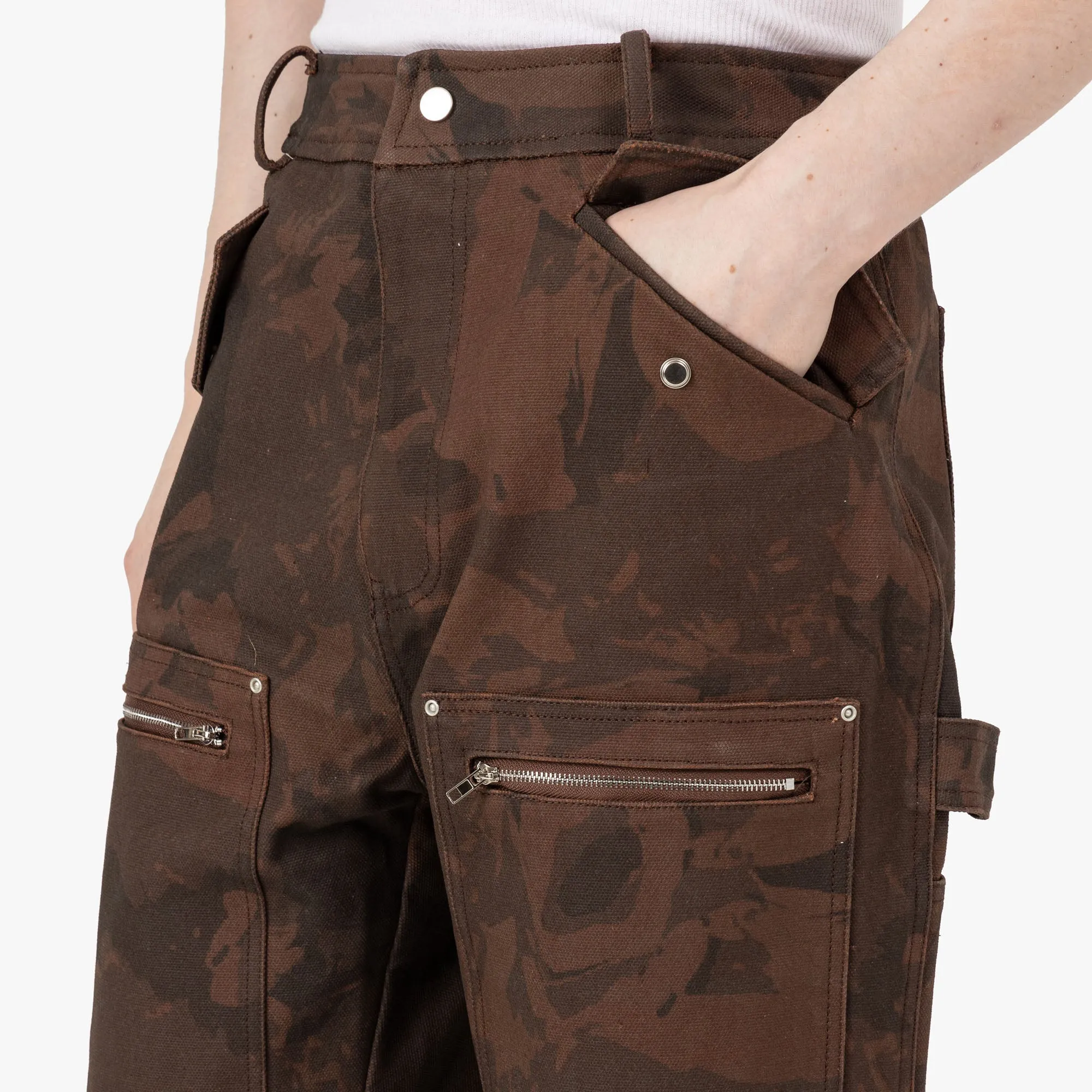 Adidem Asterisks Carpenter Pant / Brown Camo