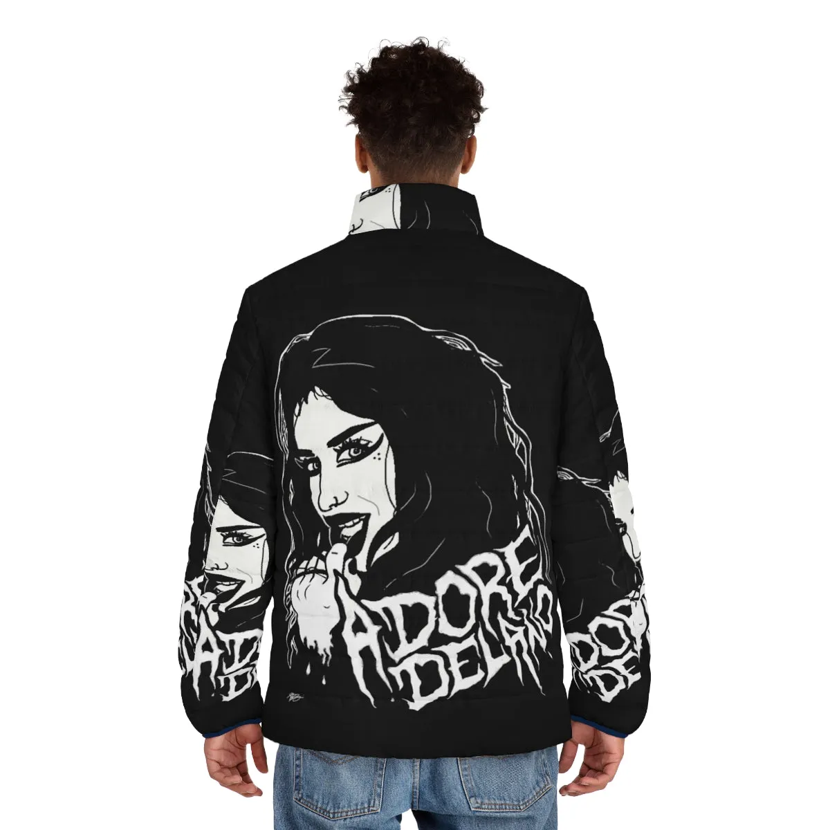 Adore Delano Inspired Puffer Jacket - Punk Inspired Drag Queen Outerwear