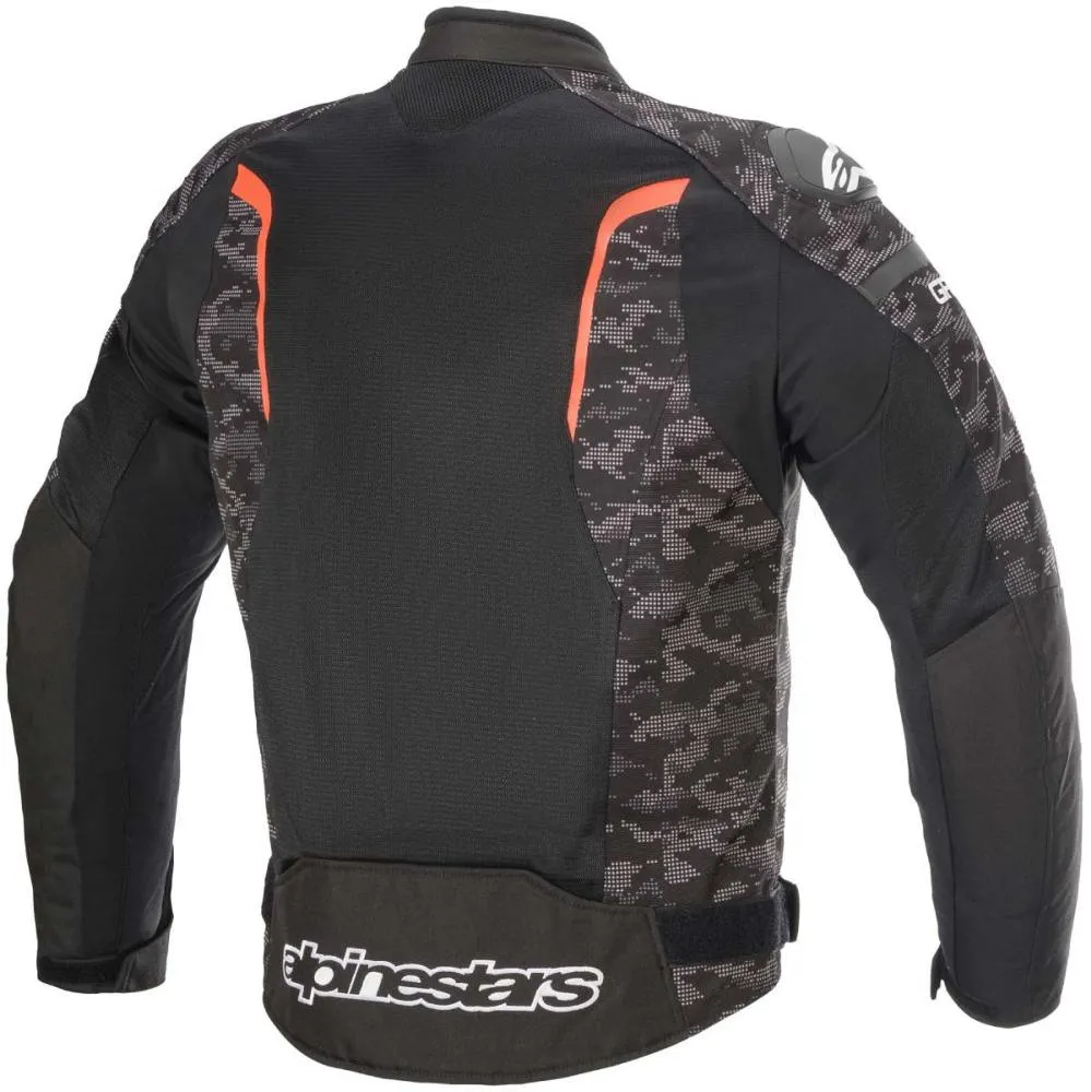 Alpinestars Men’s T-GP Plus R v3 Airflow Black and Red Textile Jacket