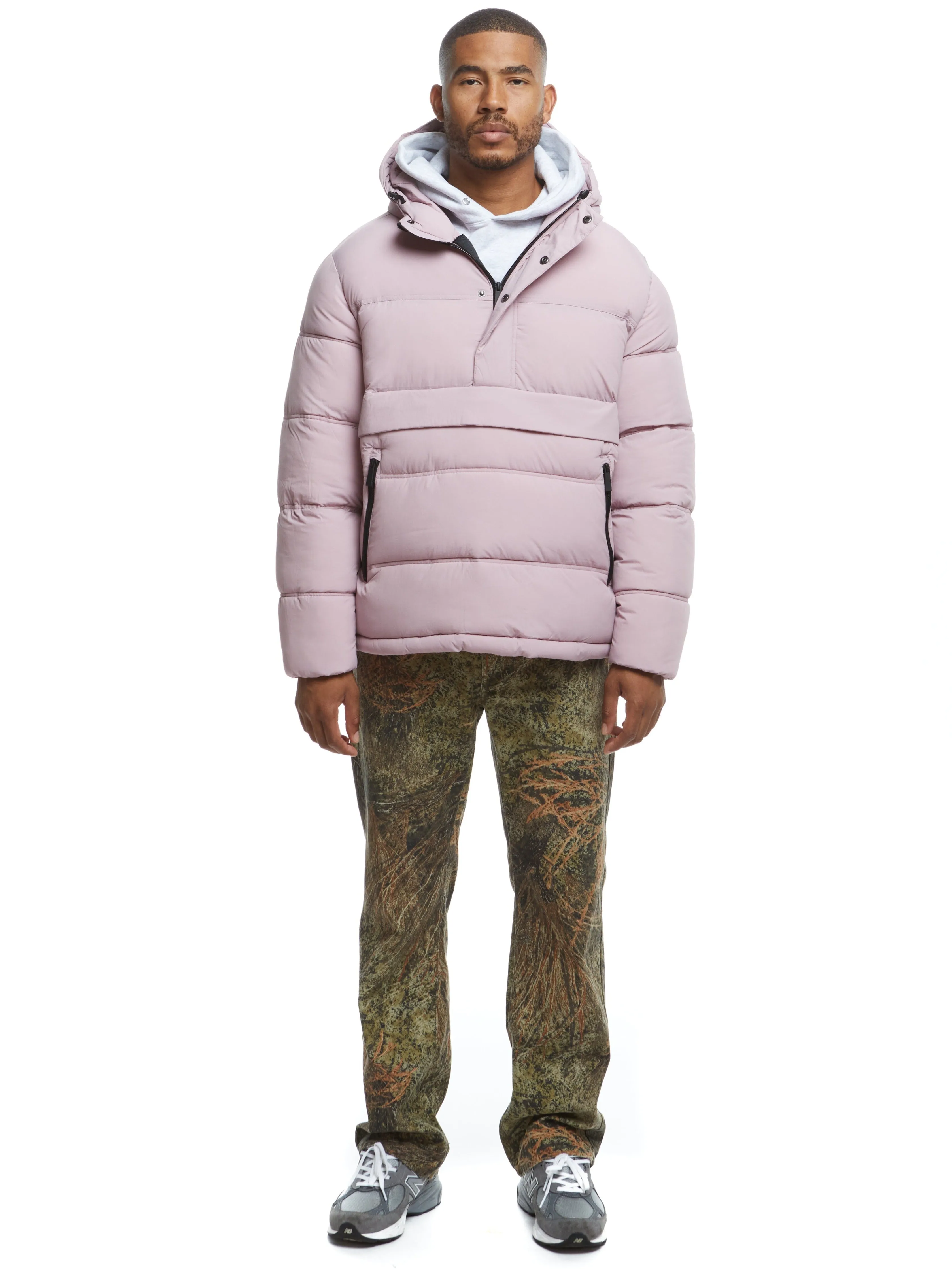 Anorak Puffer - Mauve Shadows