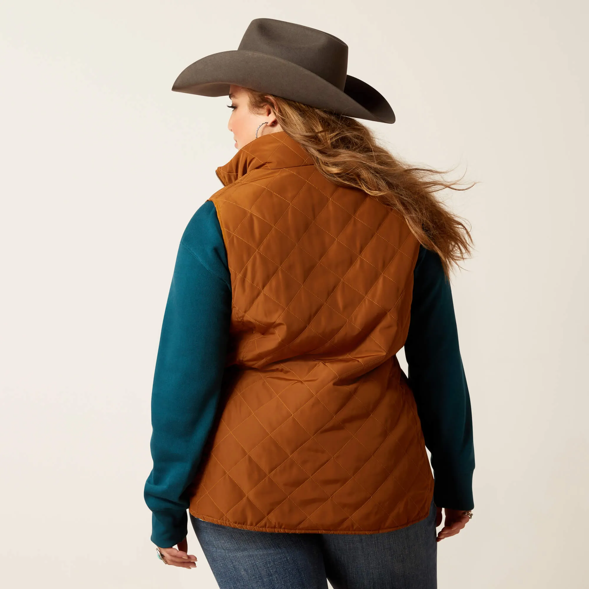 Ariat Women's Chestnut Horse Dilon Chimayo Vest