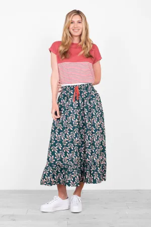 Autumn Breeze Midaxi Skirt