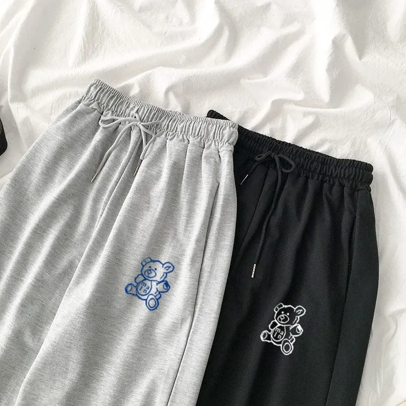 Baby Bear Harajuku Oversize Women Sweatpants