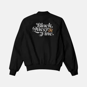 Black Queer & Fine | Bomber Jacket