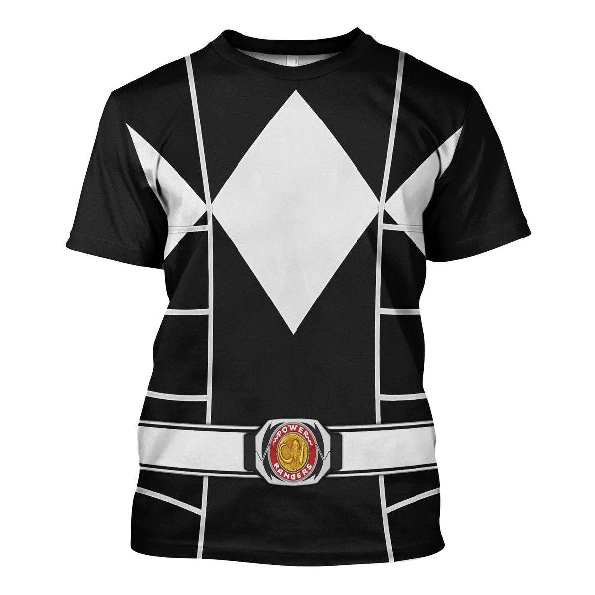 Black Ranger Mighty Morphin Cosplay Hoodies Sweatshirt T-shirt Hawaiian