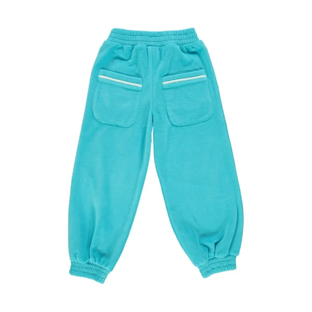 Blue Atoll Velour Pants