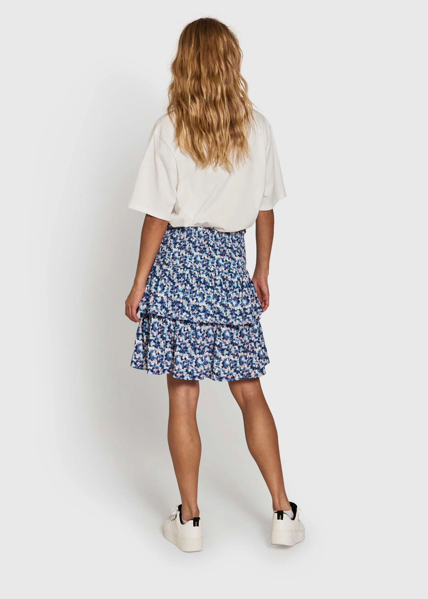 Bomba smock skirt - Multicolor print