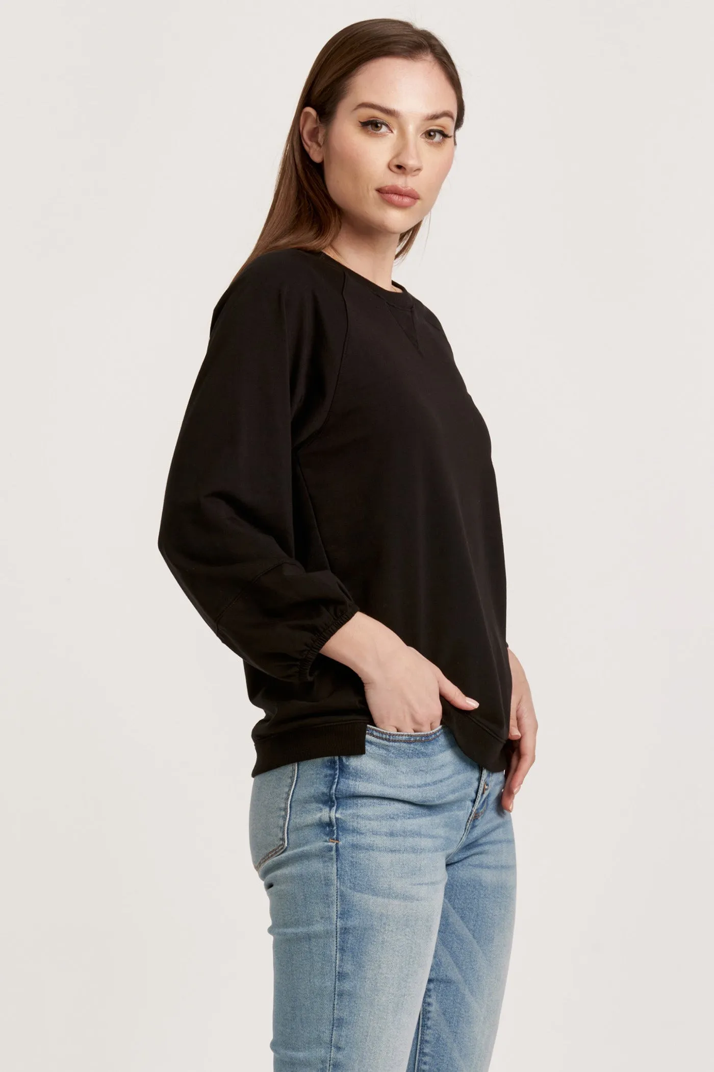 Bryce Raglan-Sleeve Sweatshirt