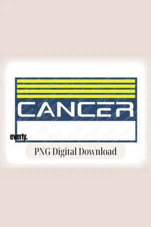 Cancer Zodiac Name Tag Design PNG Download