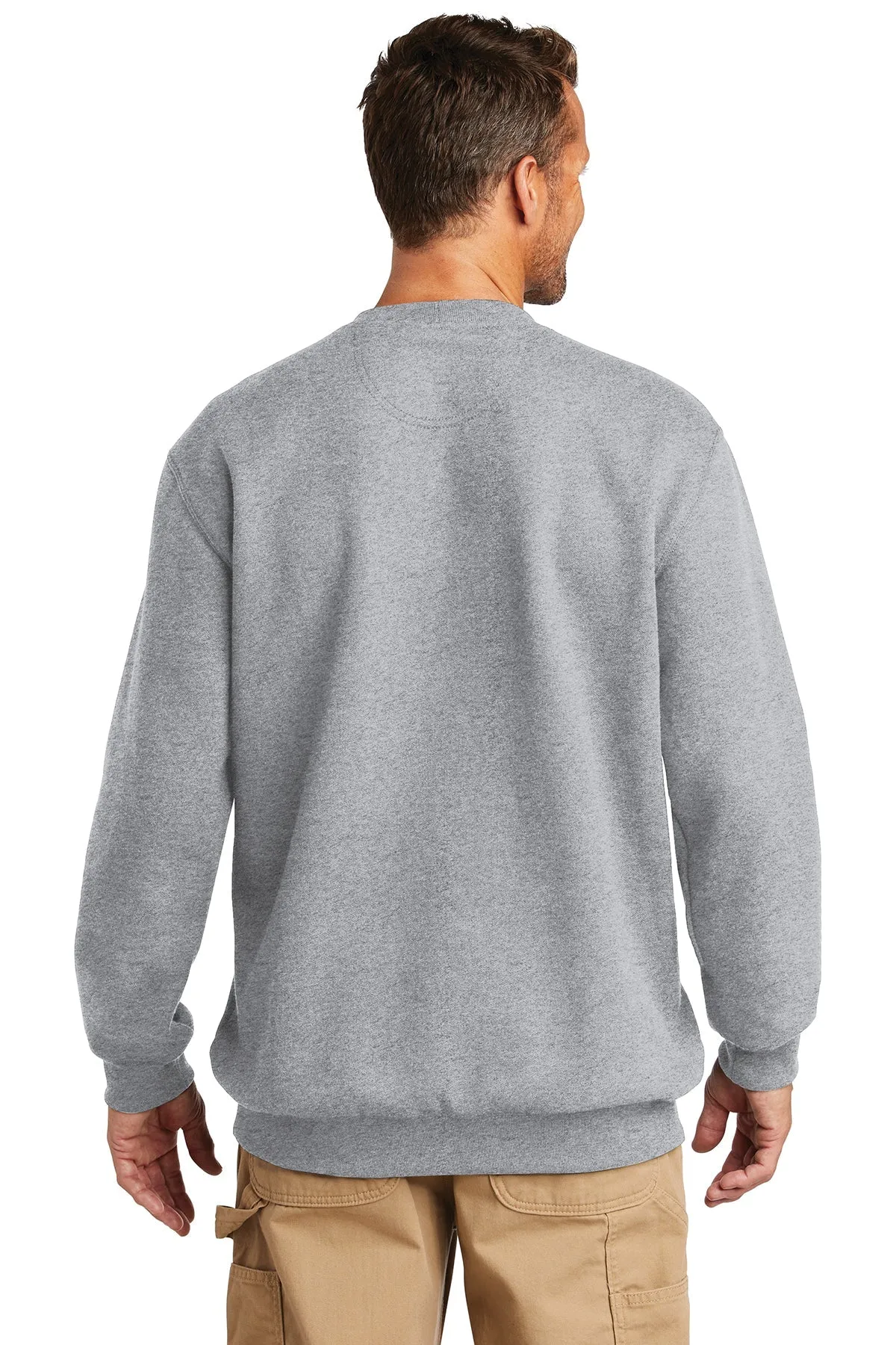 Carhartt Midweight Custom Sweatshirts, Heather Grey