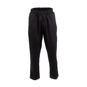 Chef Works Unisex Cool Vent Baggy Chefs Trousers Black M