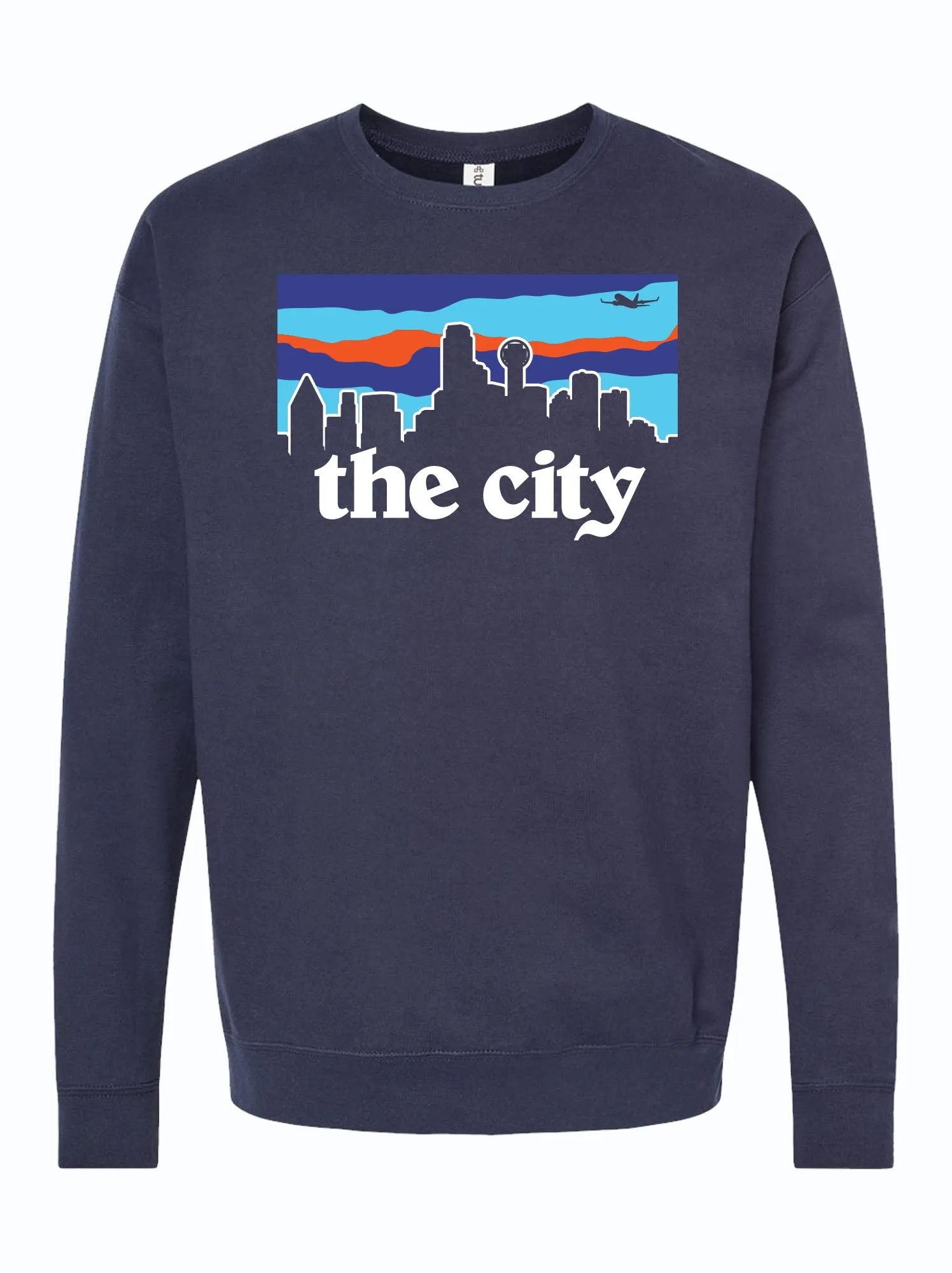 City Skyline Crewneck Sweater