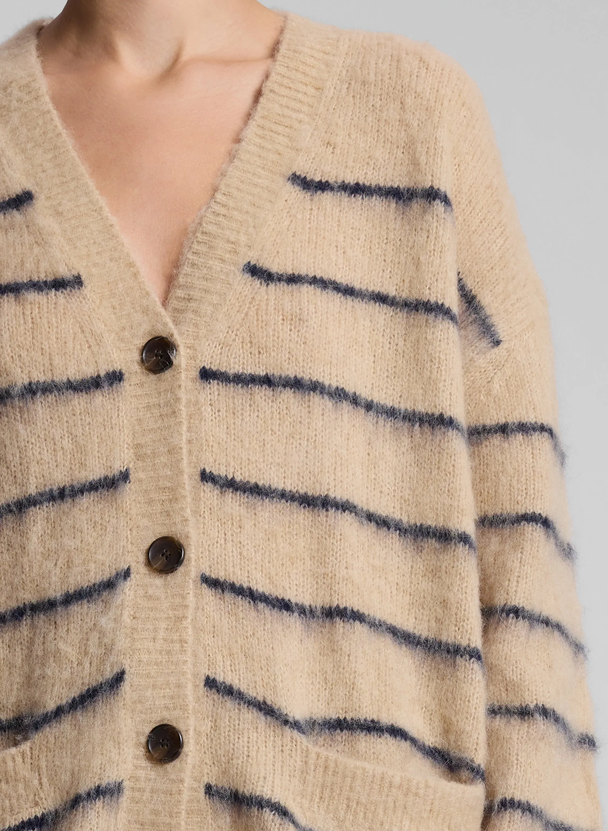 Cody Oversized Alpaca Cardigan