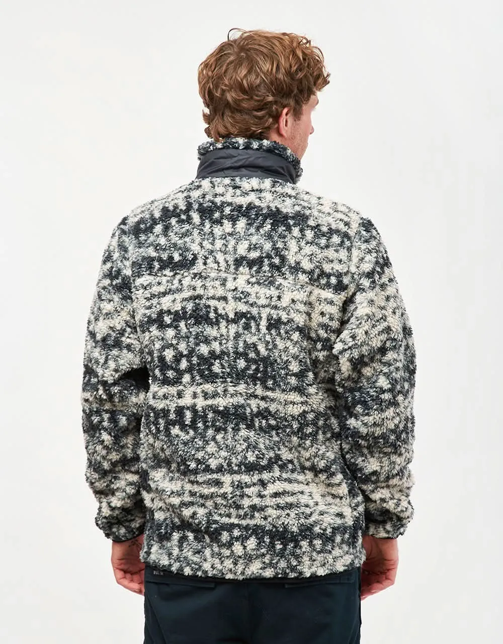 Columbia Winter Pass™ II Printed Fleece - Dark Stone Stippled Stripe