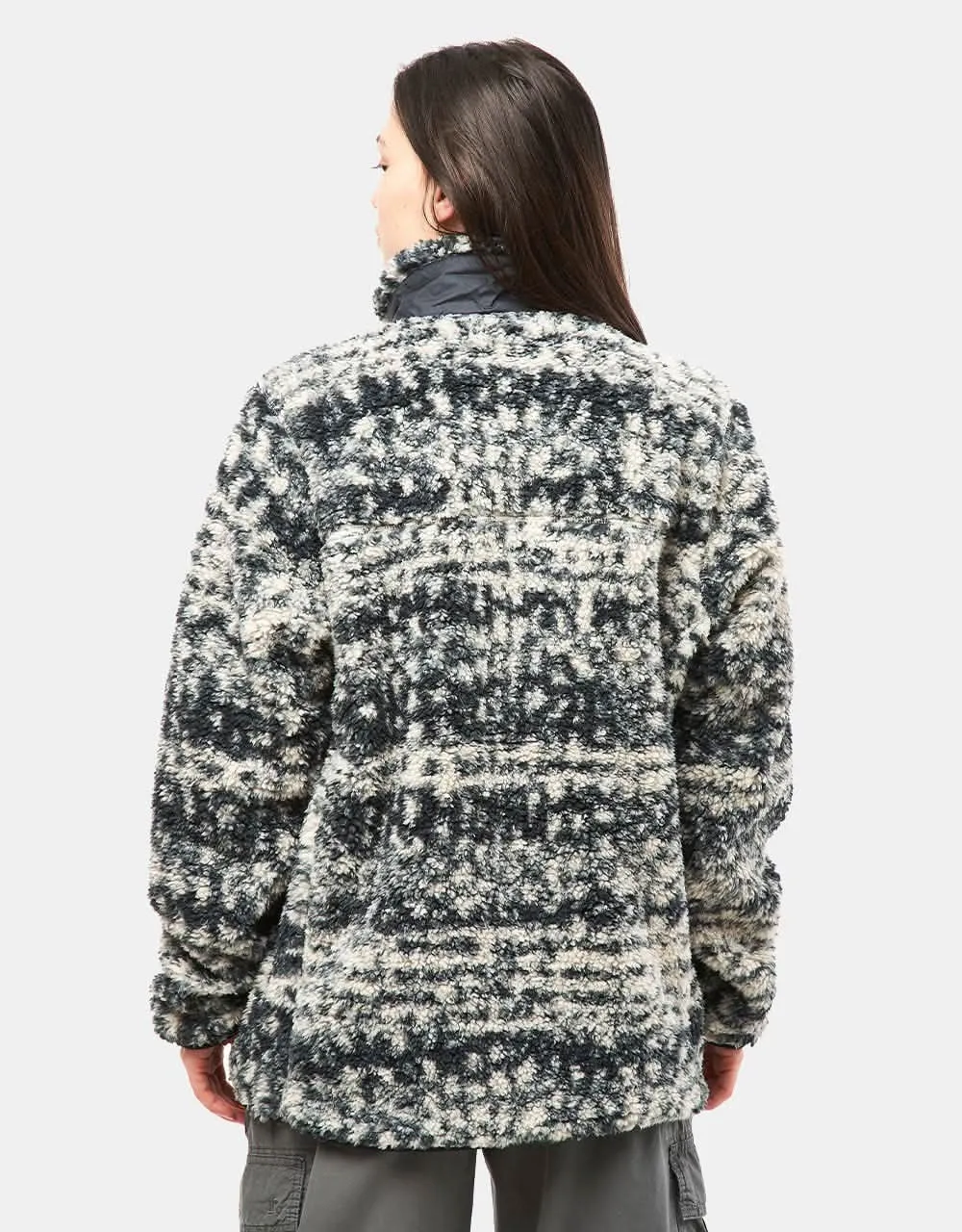 Columbia Winter Pass™ II Printed Fleece - Dark Stone Stippled Stripe