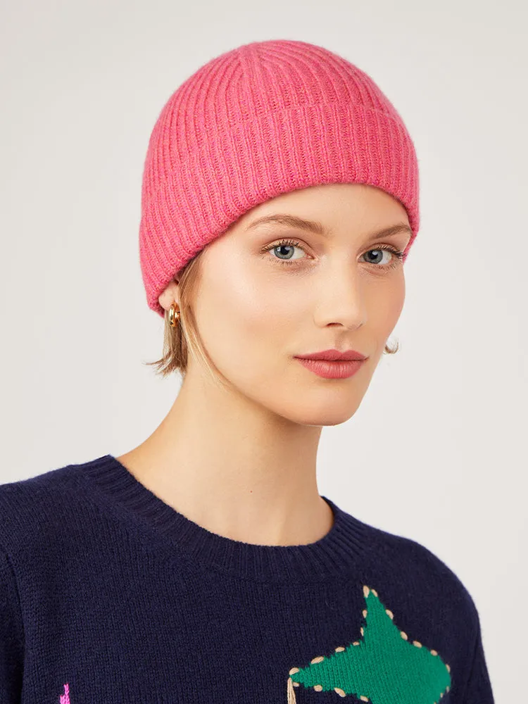 Core 100% Cashmere Beanie Hat