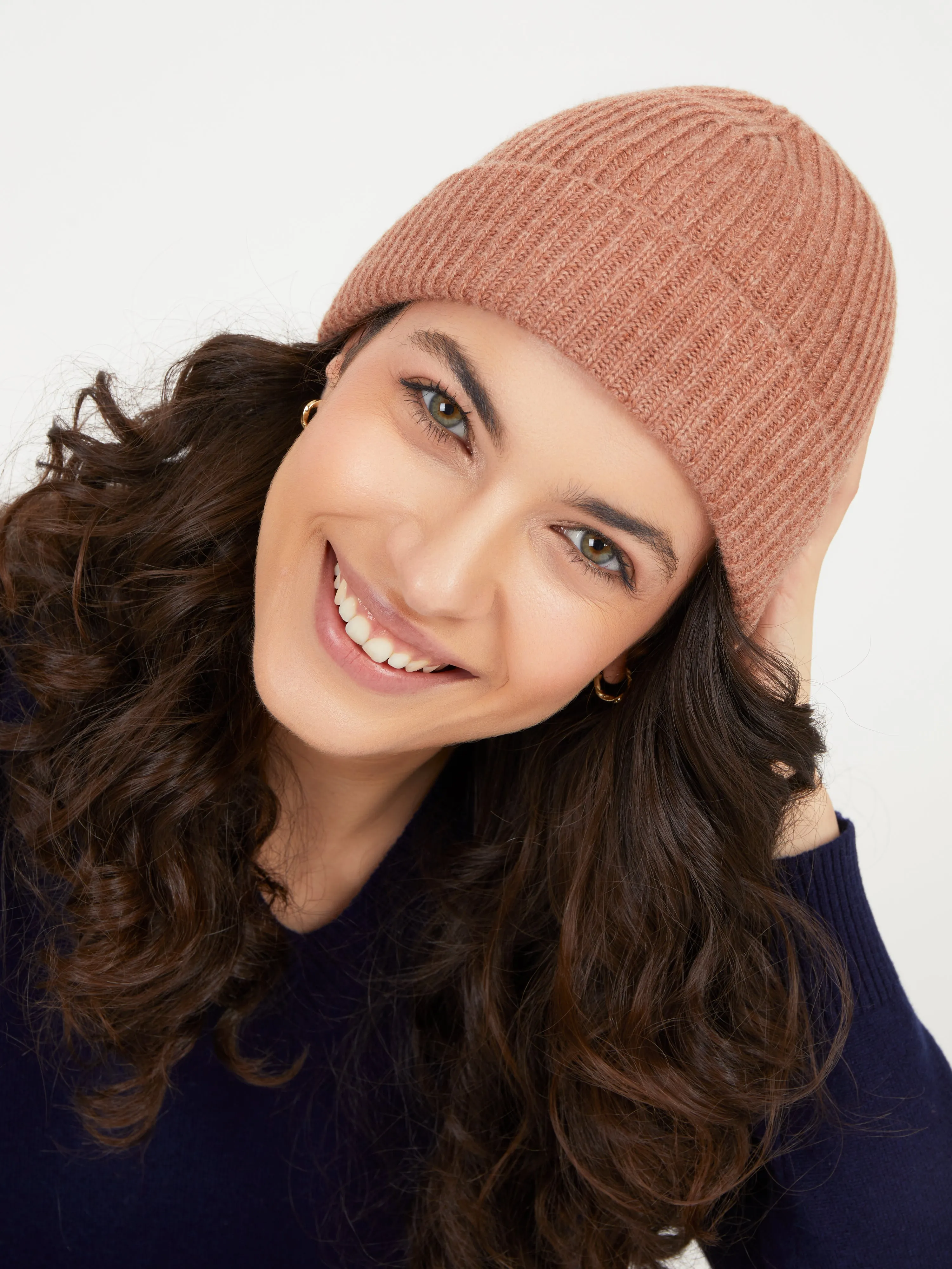 Core 100% Cashmere Beanie Hat