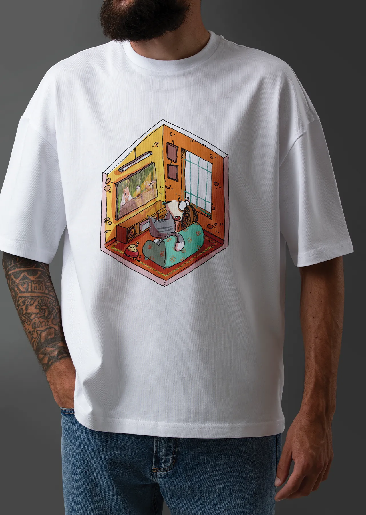 Cozy Gamer Oversized T-shirt