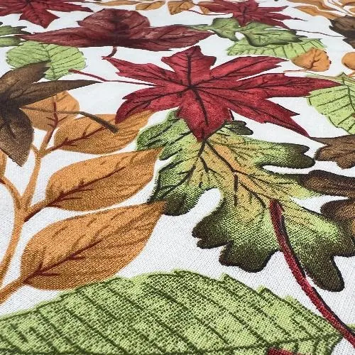 Cracked Leaves | Harvest Print Shirting - SKU 7634C #U18