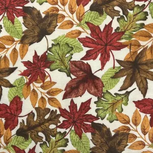 Cracked Leaves | Harvest Print Shirting - SKU 7634C #U18