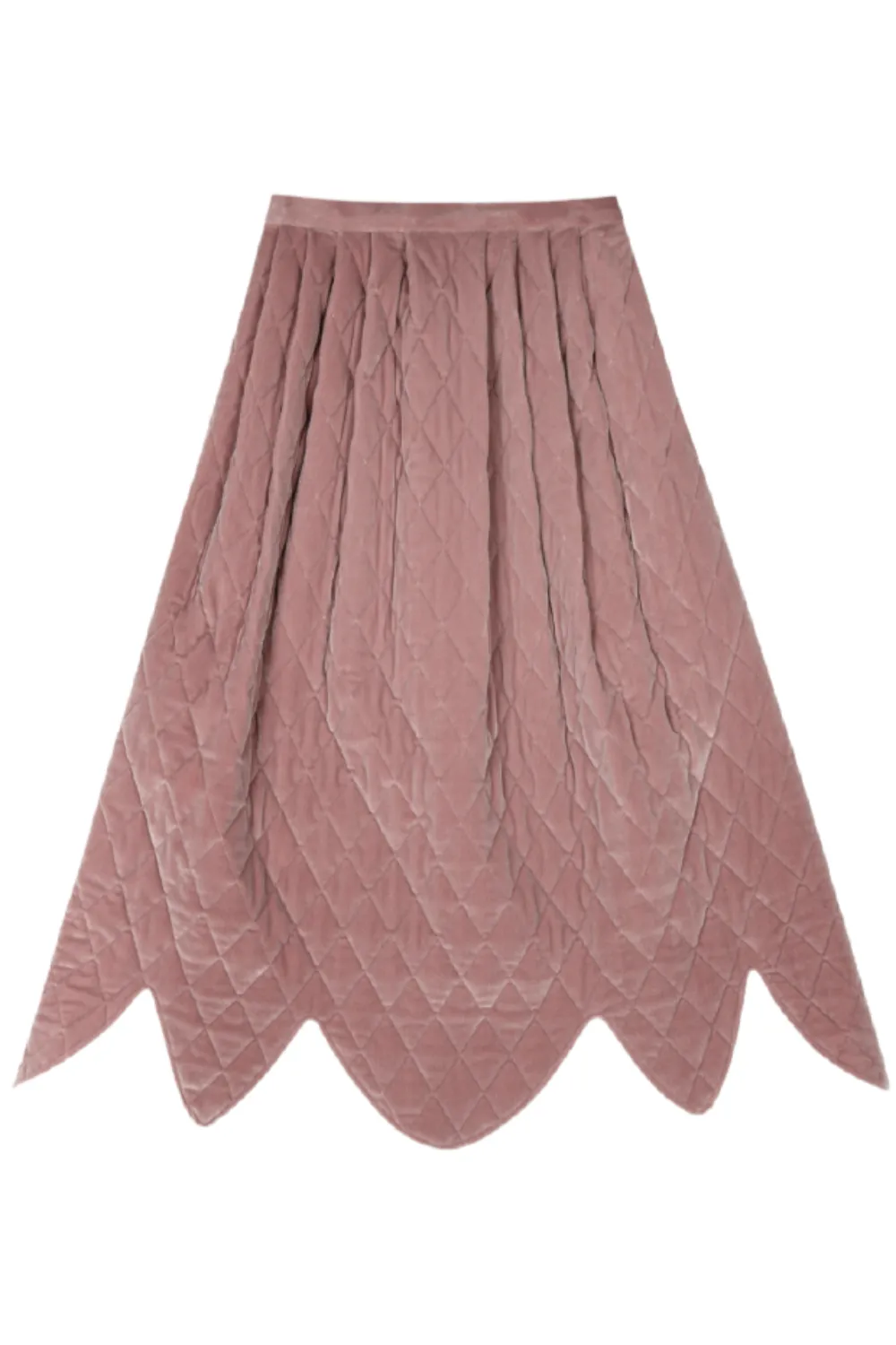 Dauphinette - Lotus Skirt: Velvet Rosewood