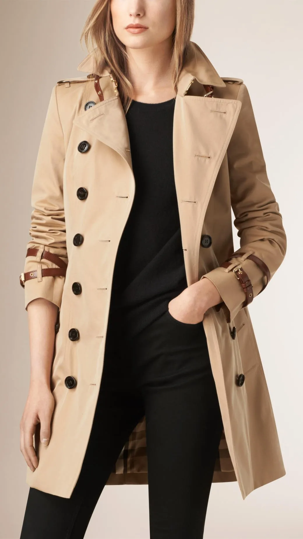 Double Breasted Trench Coat