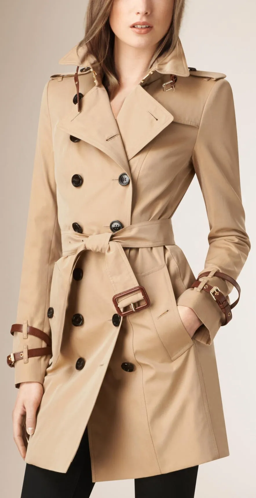 Double Breasted Trench Coat