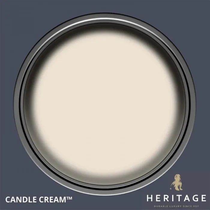 Dulux Heritage Matt Emulsion - Candle Cream