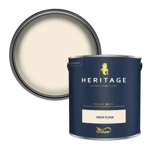 Dulux Heritage Matt Emulsion - Fresh Flour