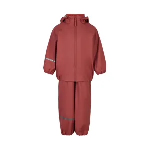 Eco Rain Gear Set - Dusty Cedar