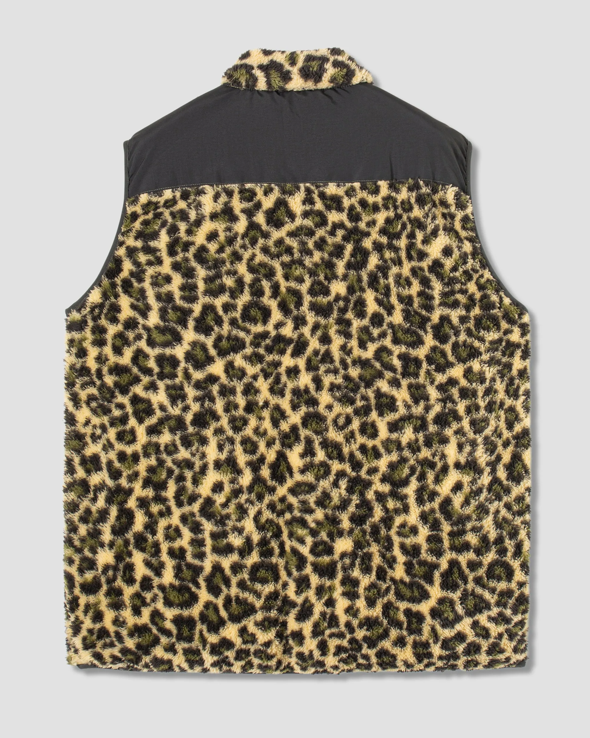 Fleece Vest (Leopard Camo)