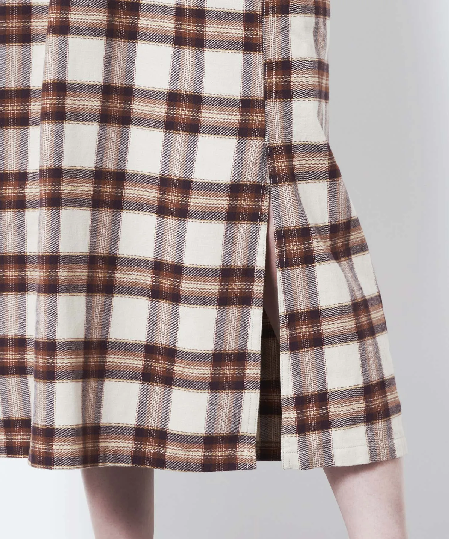 Gramicci Flannel Shirt Dress