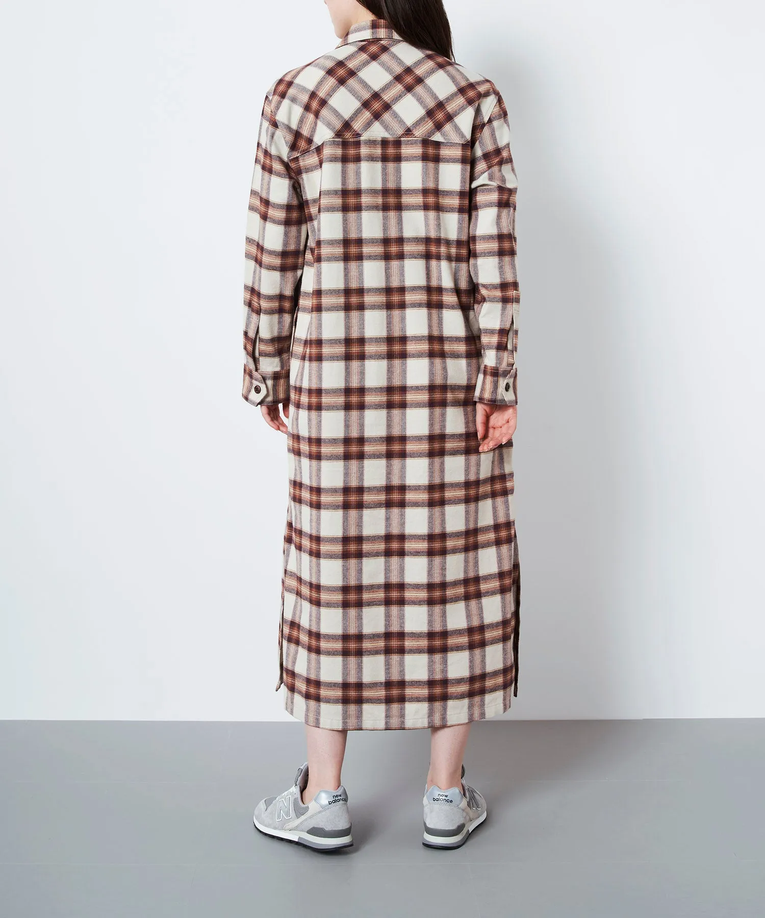 Gramicci Flannel Shirt Dress