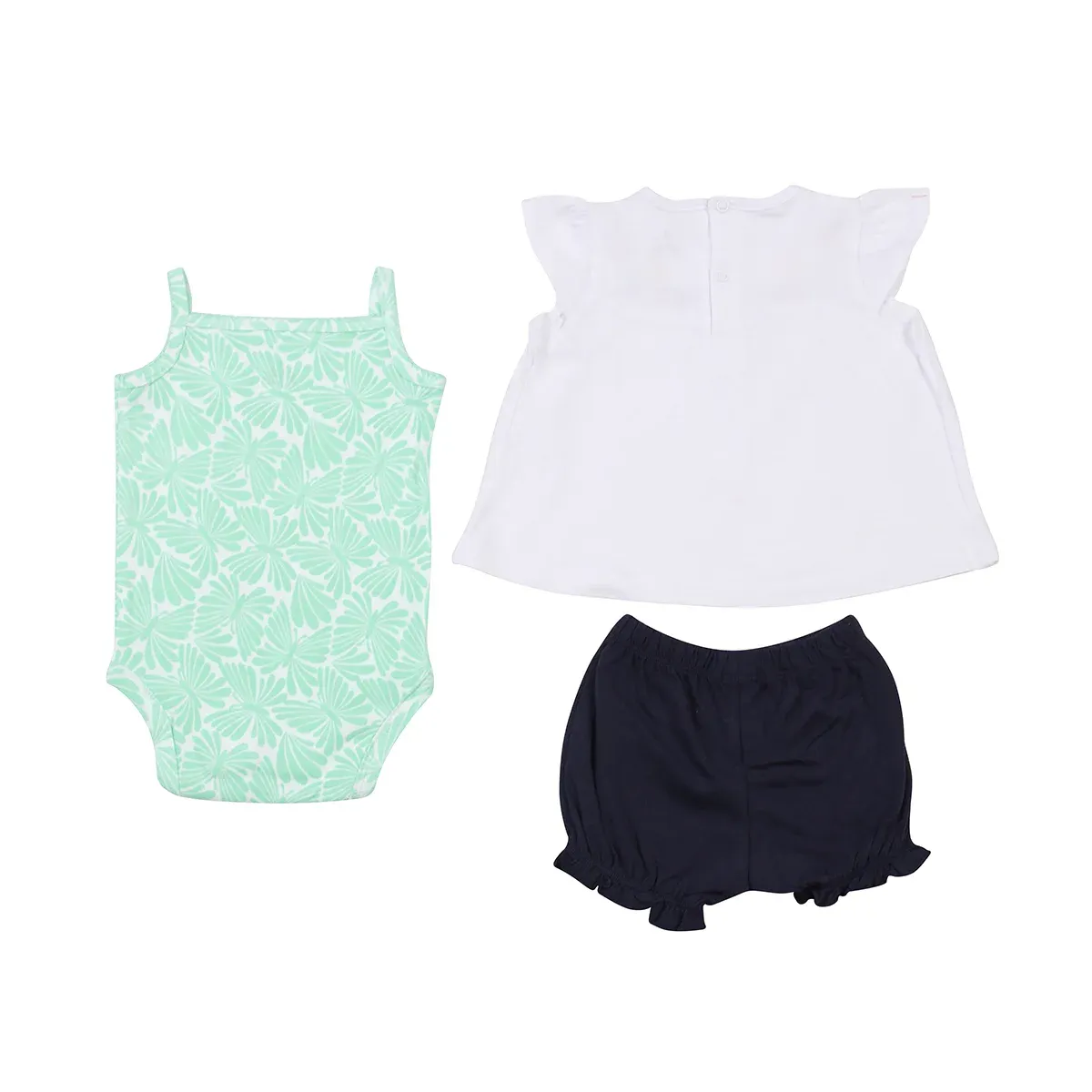 hi-hop 3 Piece Short Set Flower