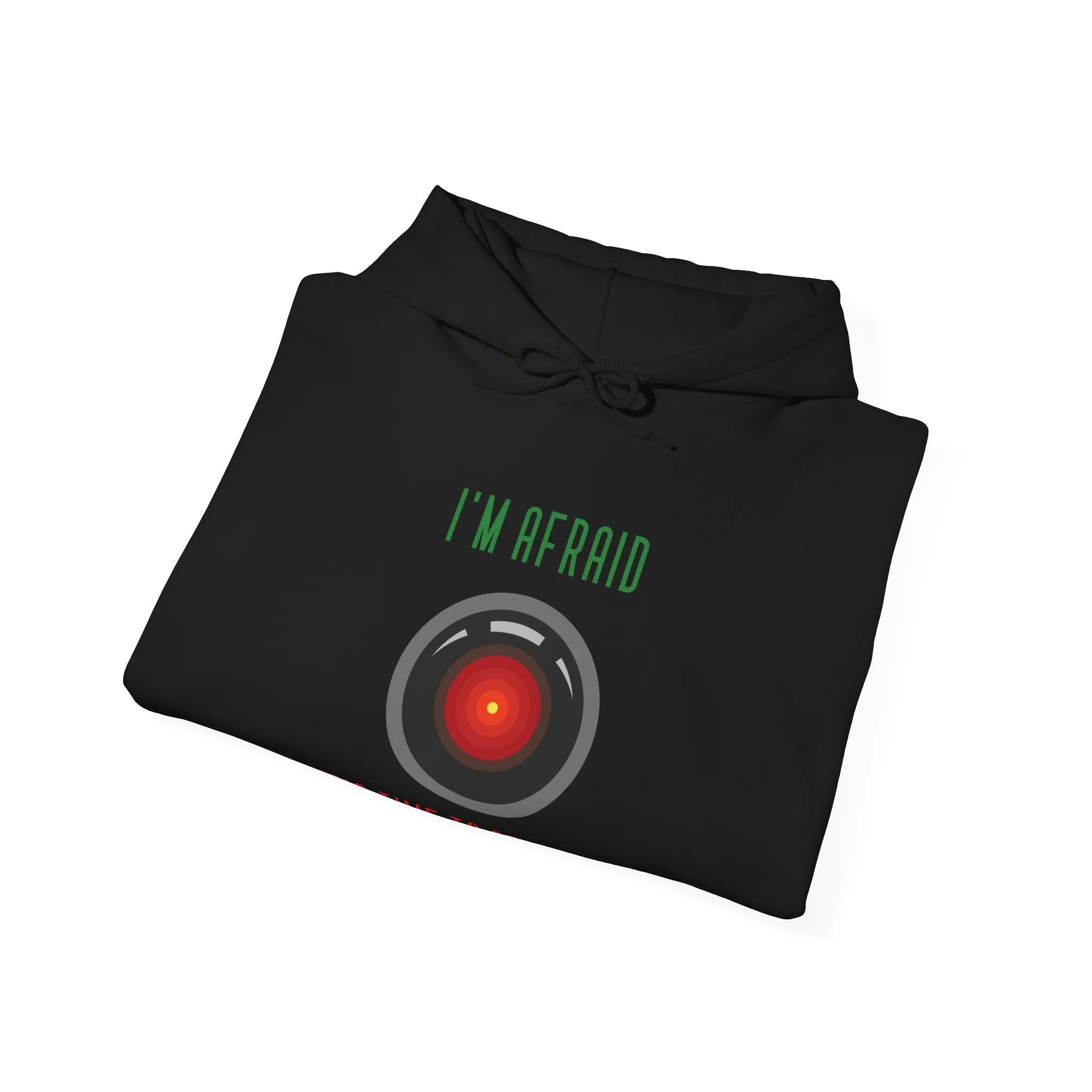 I’m Afraid Funny HAL9000 Christmas Unisex Hoodie