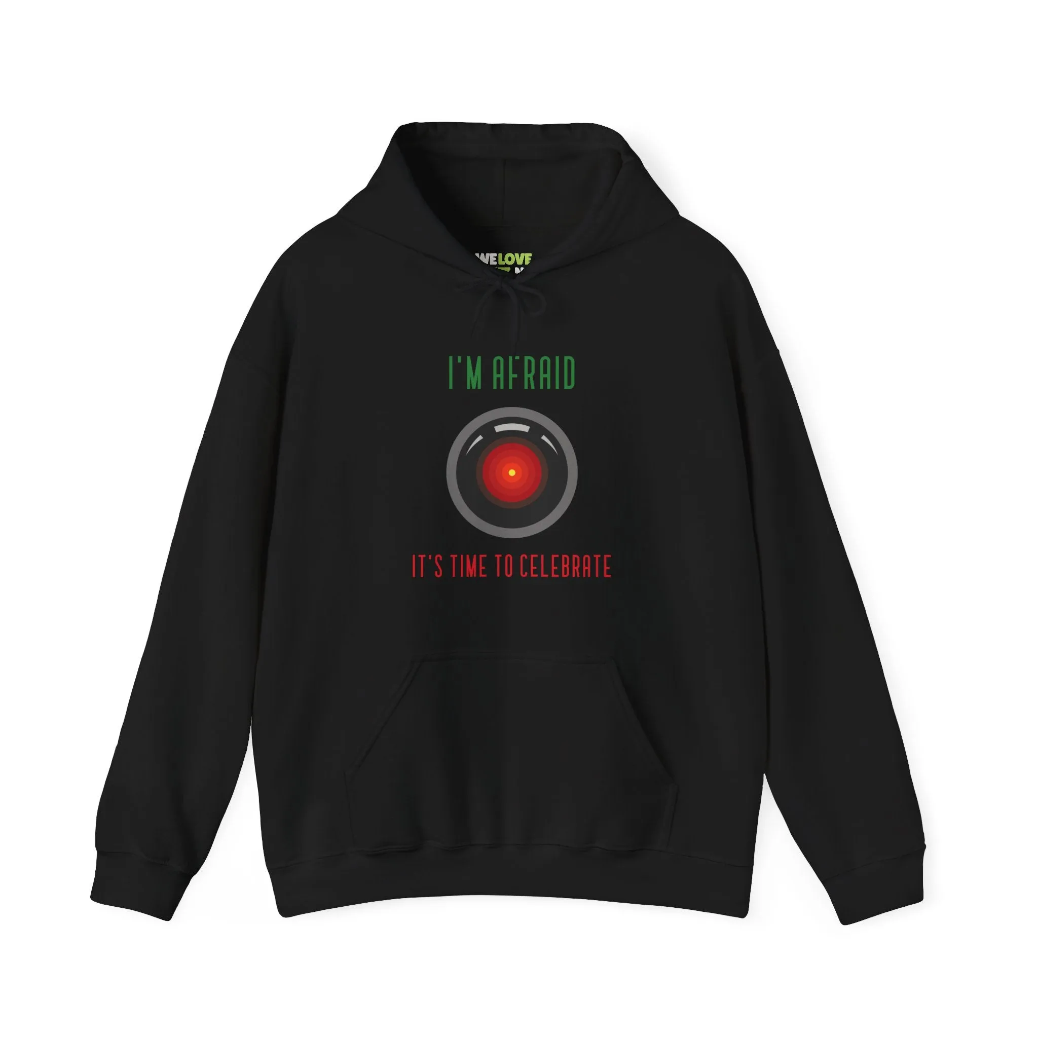 I’m Afraid Funny HAL9000 Christmas Unisex Hoodie