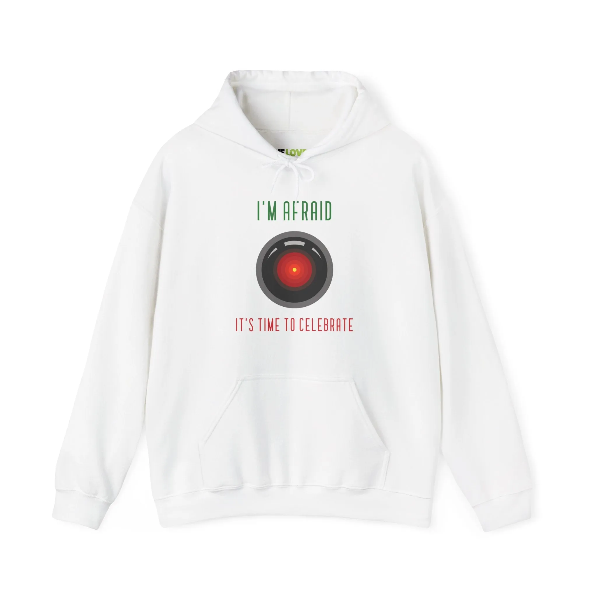 I’m Afraid Funny HAL9000 Christmas Unisex Hoodie