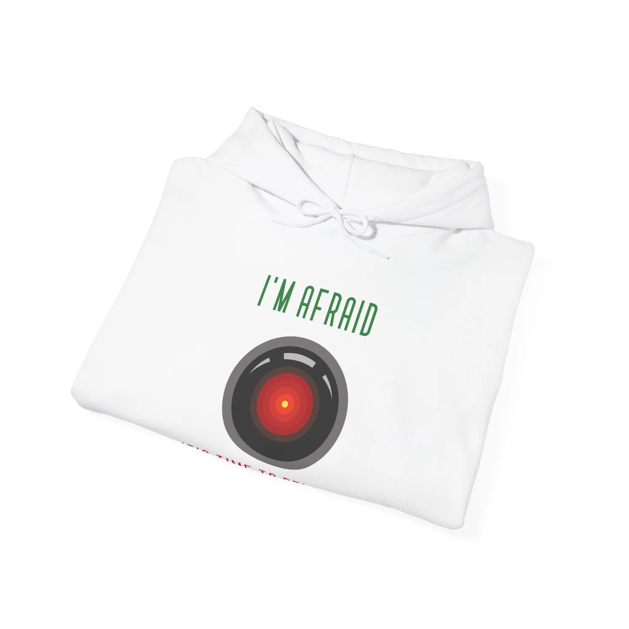 I’m Afraid Funny HAL9000 Christmas Unisex Hoodie