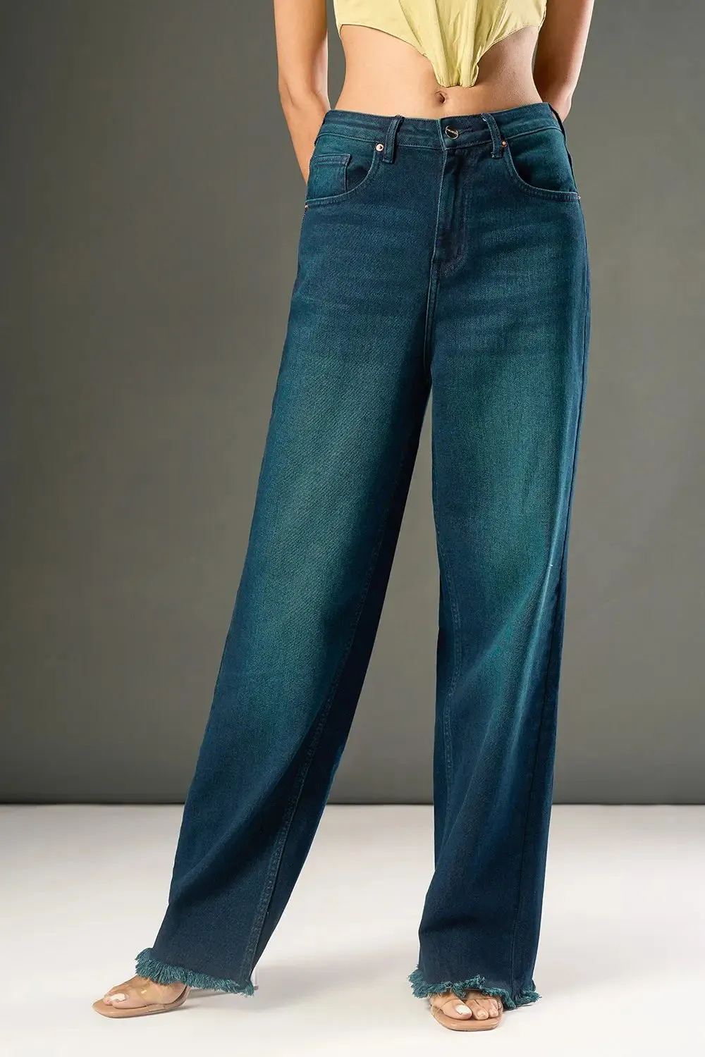 Island Blue Straight Fit Jeans