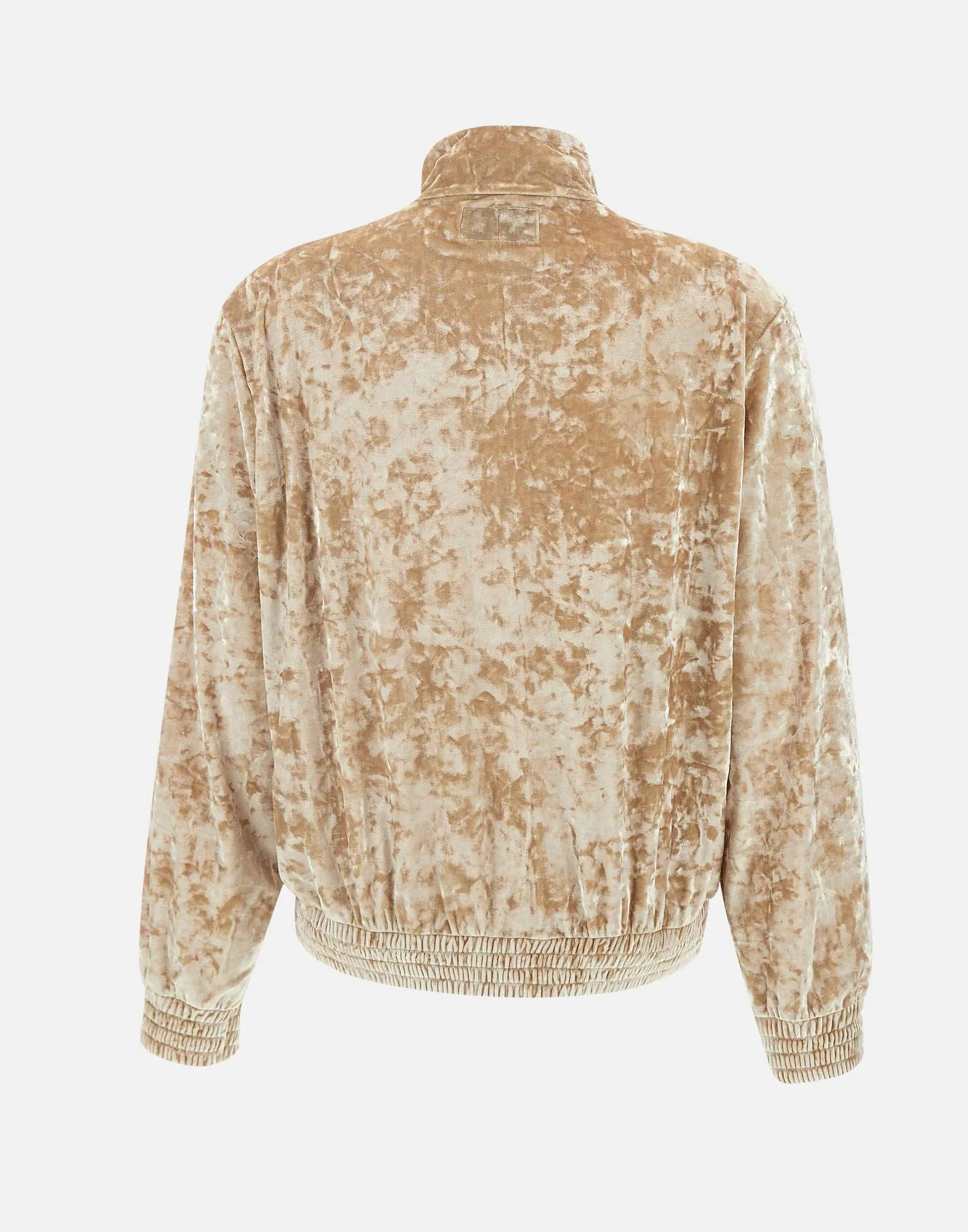 Ivory Chenille Full Zip Sweatshirt