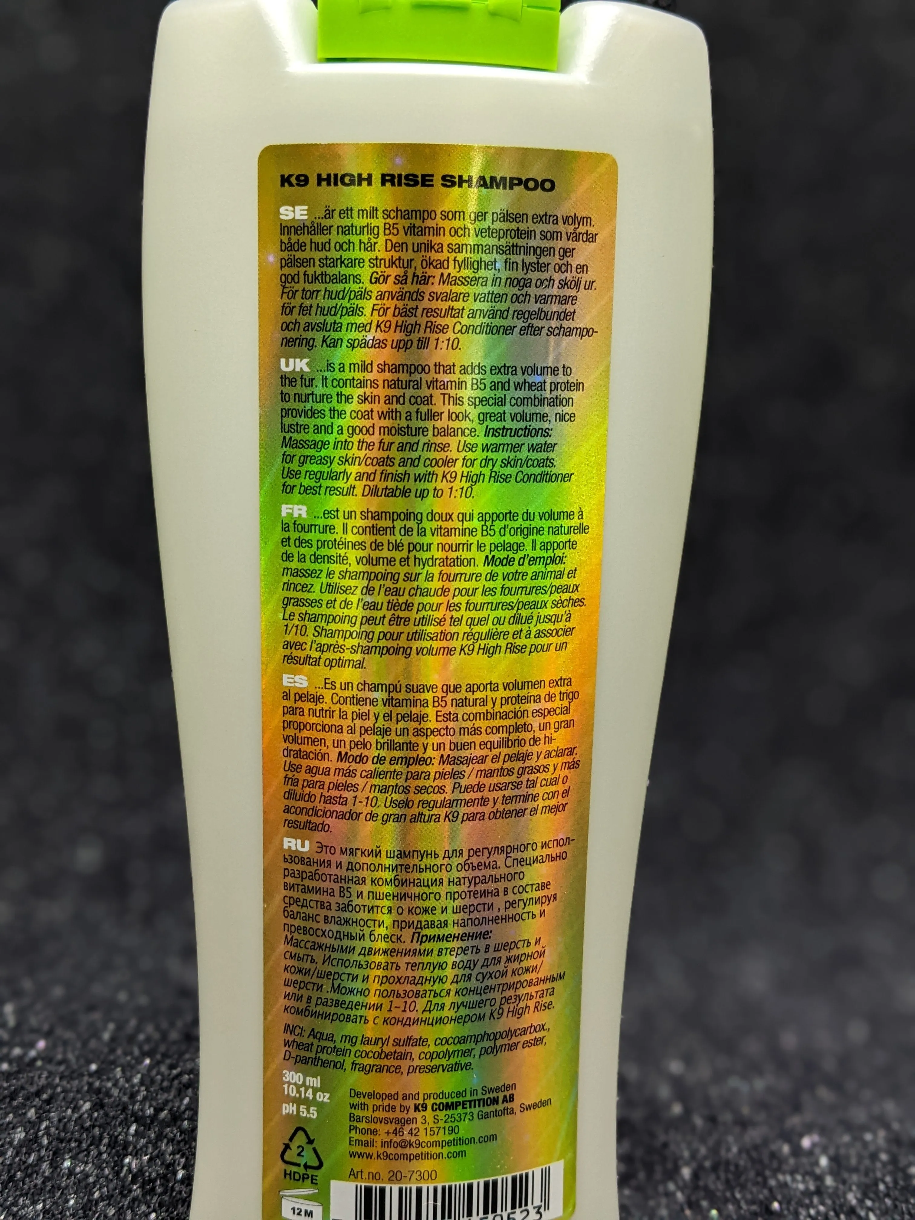 K9 High Rise (Volume) Shampoo