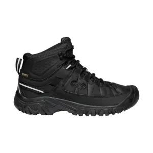 KEEN Men's Targhee EXP Mid Waterproof Boot - Black - ONLINE STORE CREDIT/EXCHANGE ONLY