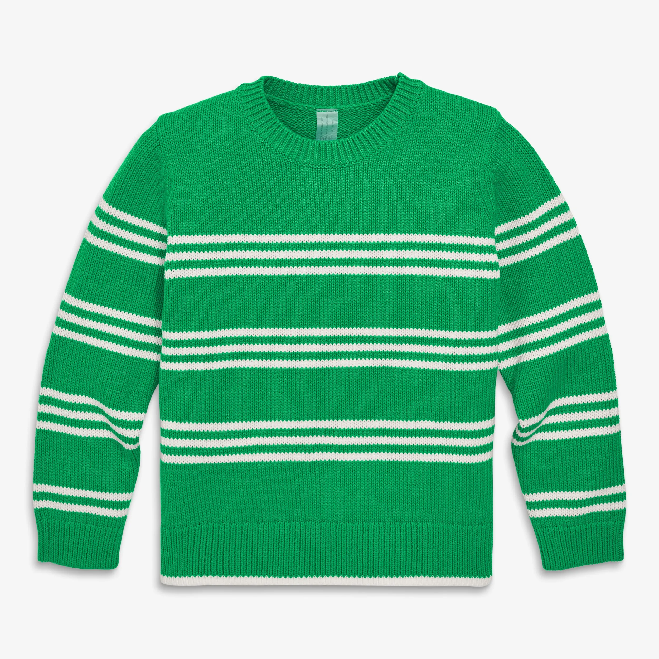 Kids crewneck sweater in stripe