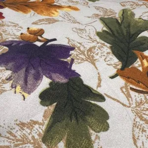 Leaves & Acorns | Harvest Print Shirting - SKU 7634C #U18