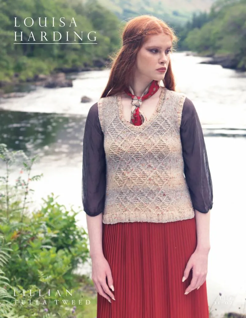 LILLIAN ARGYLE VEST KIT - LOUISA HARDING