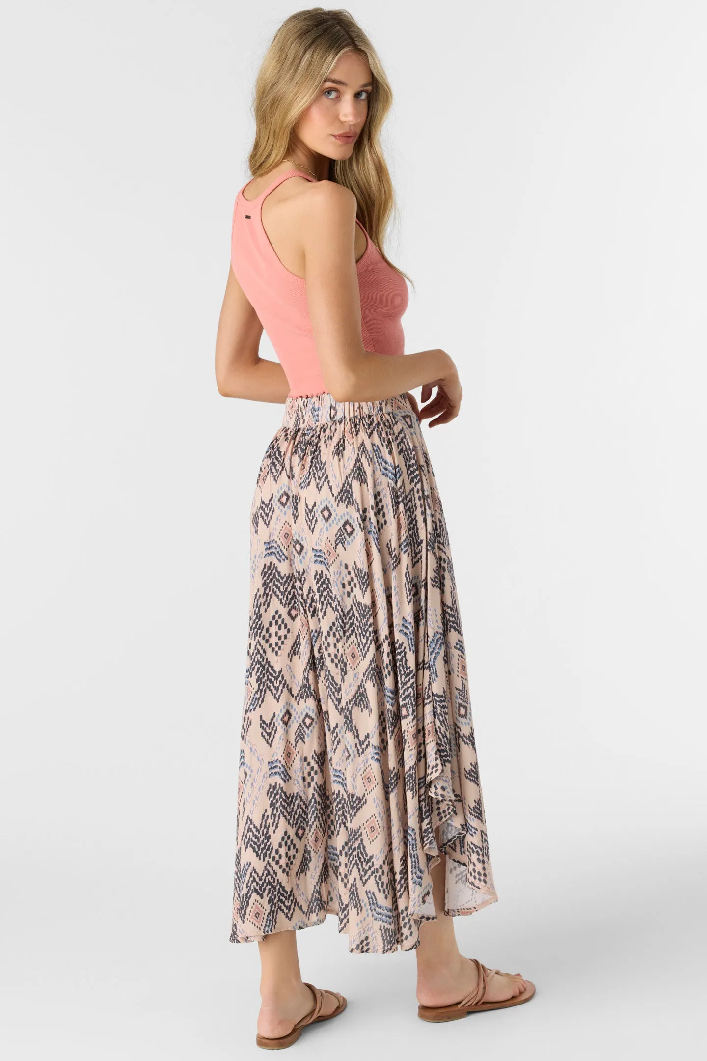 MARNIE PALMER PRINT MIDI SKIRT