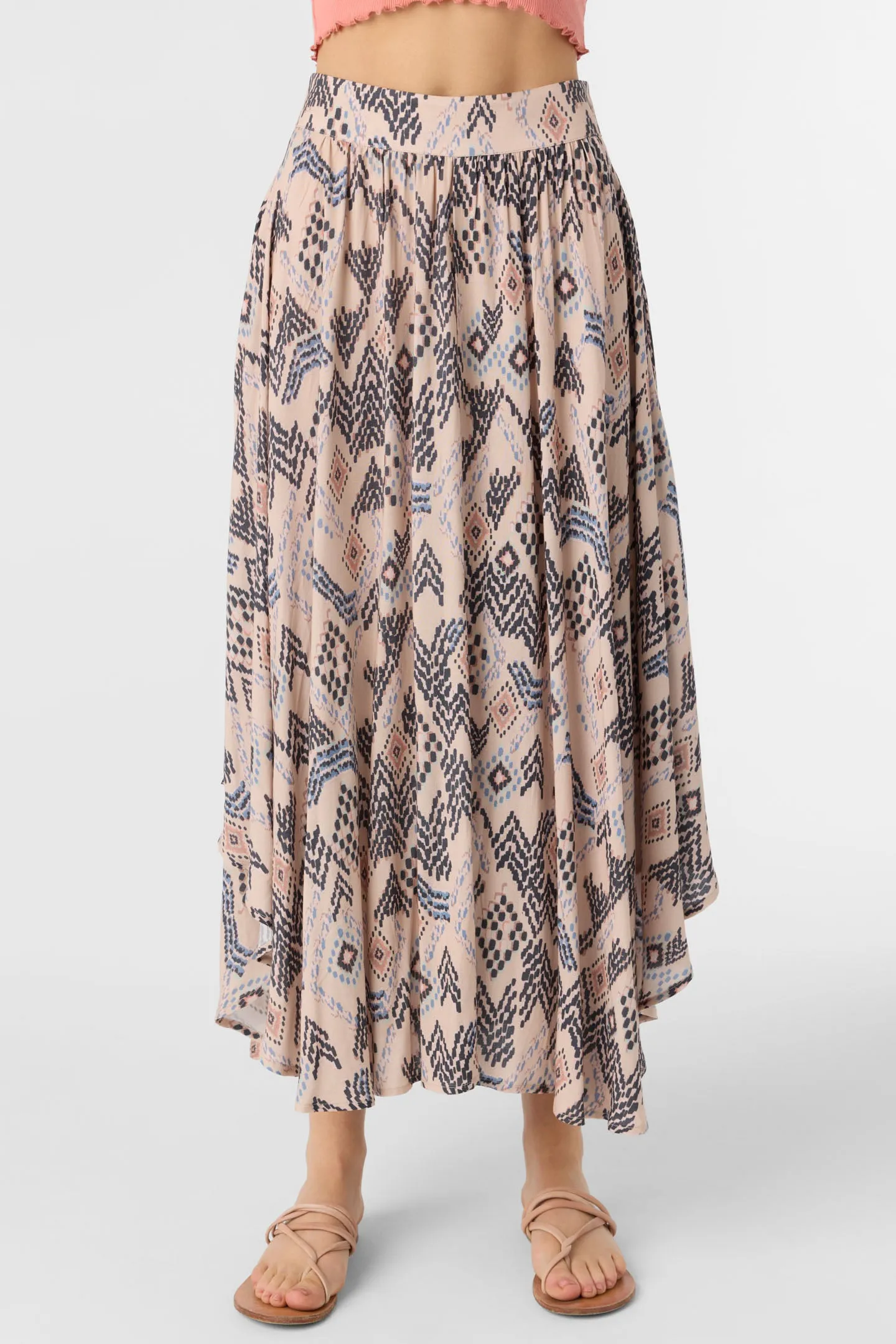 MARNIE PALMER PRINT MIDI SKIRT