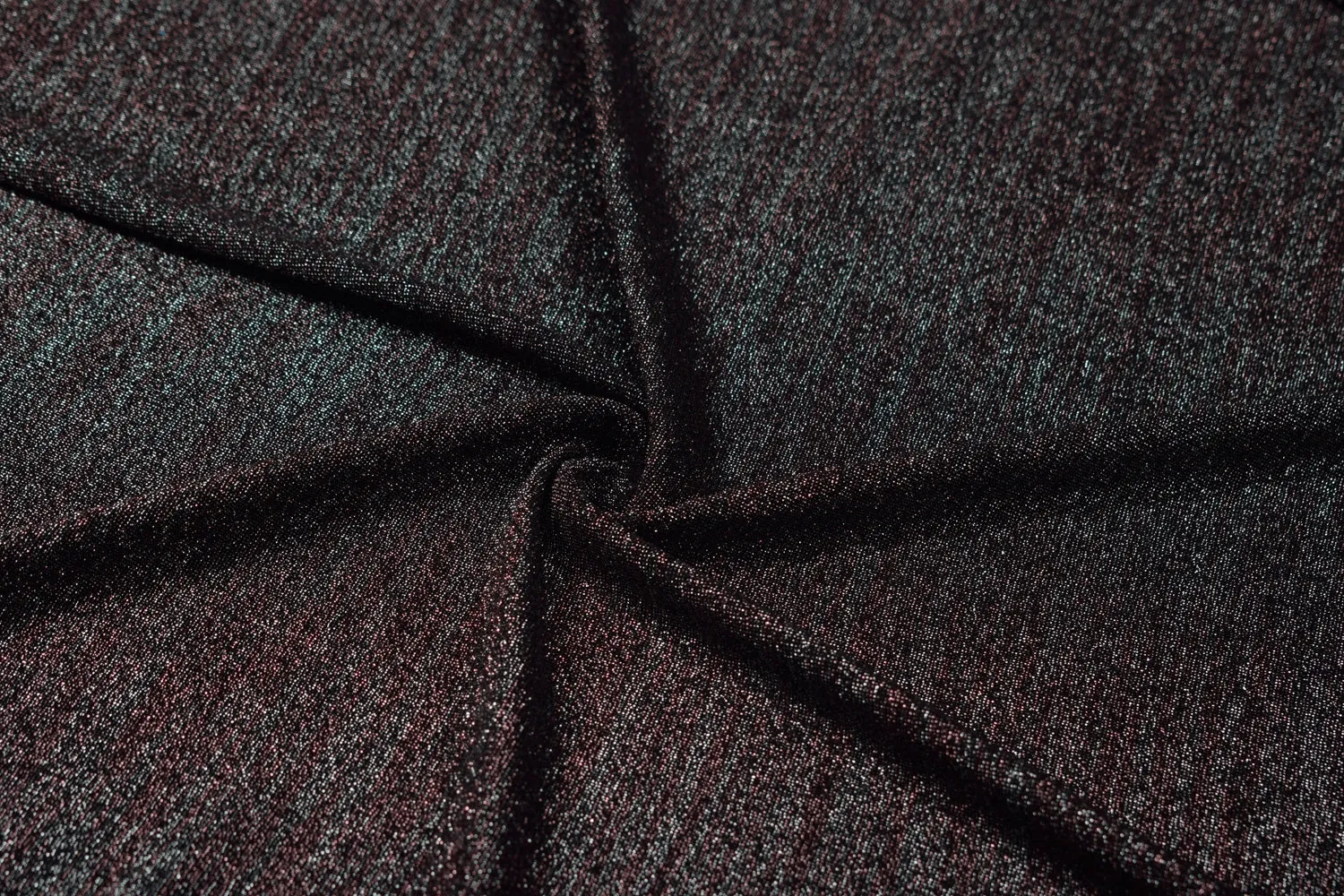 Multicolour Lurex Knit Fabric